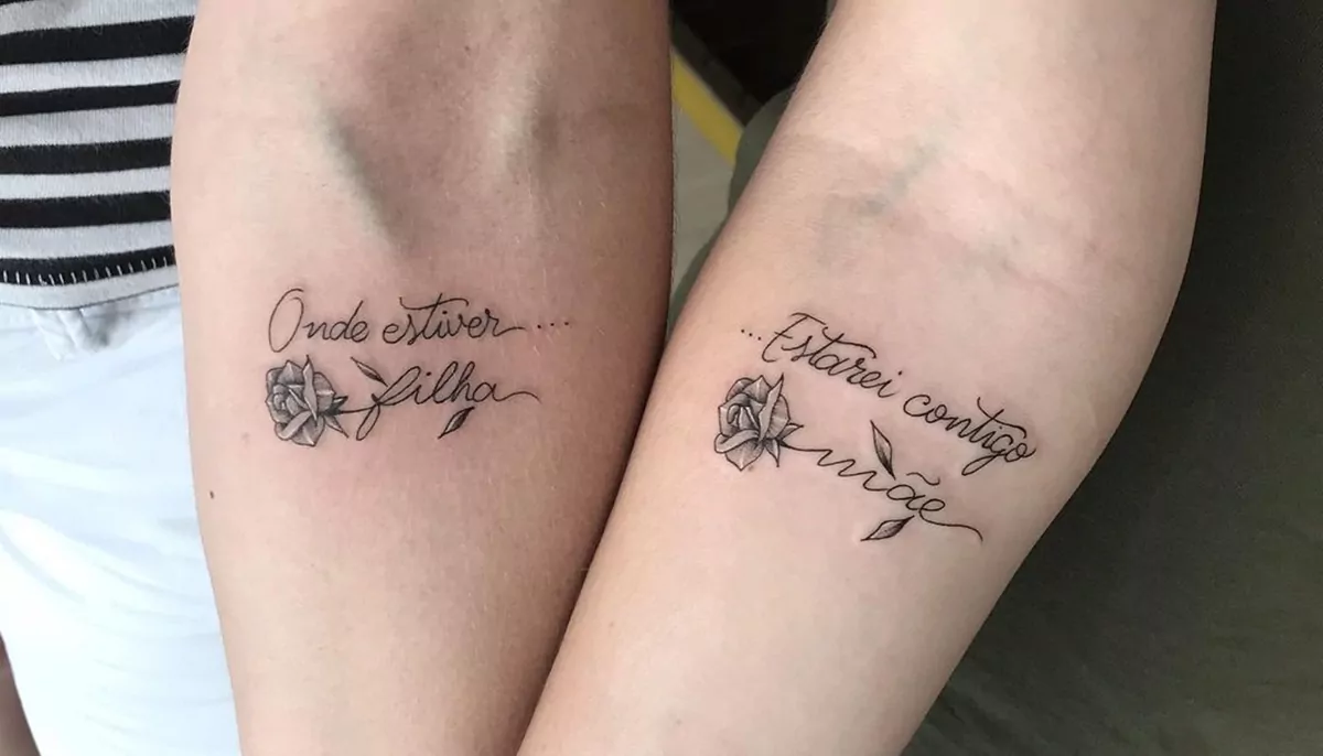 tatuagens mãe e filha
