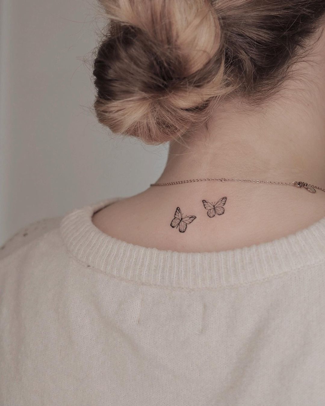 tatuagens borboletas delicadas