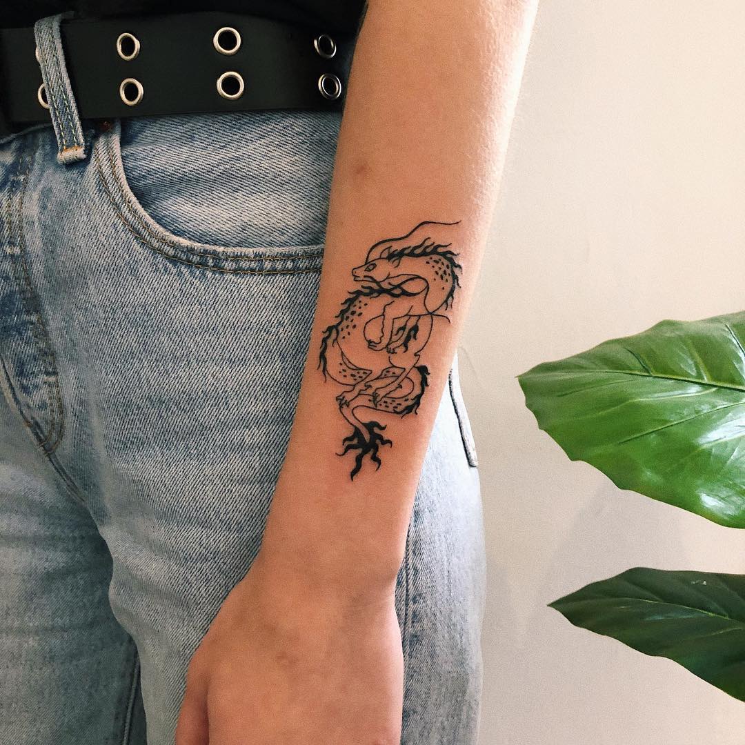 Tatuagens de dragões